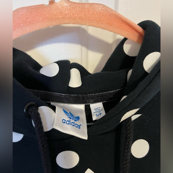 Woman’s polka dots Adidas hoody - Picture 3 of 4